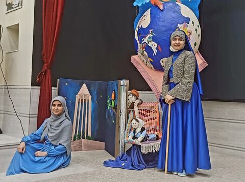 گزارش تصویری6/ حواشی برپایی جشنواره قصه‌گویی از چیدمان دکور تا برپایی سفره یلدا