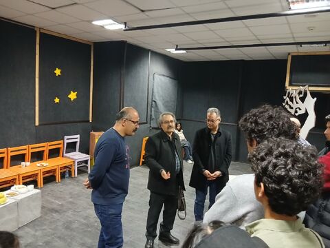 بازبینی نمایش «پسر ایران » با حضور استاد دادشکر