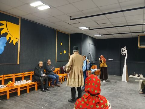 بازبینی نمایش «پسر ایران » با حضور استاد دادشکر