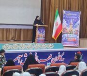 جشن کودکان ایلامی در پرتاب همزمان سه ماهواره ایرانی درمجتمع شهدای کودک ایلام به روایت تصویر