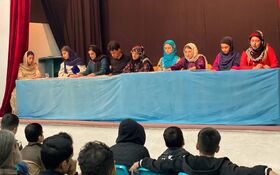 اجرای نمایش‌نامه «دیو و باران» در کانون پرورش فکری شهرستان قروه