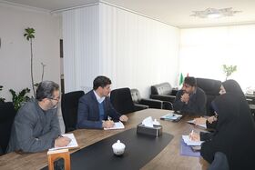 معاون پرورشی اداره‌کل آموزش و پرورش استان اصفهان مهمان مدیرکل کانون شد