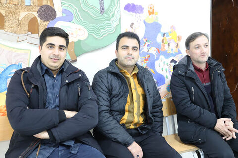 کودکان اردبیلی پرتاب سه ماهواره را جشن گرفتند