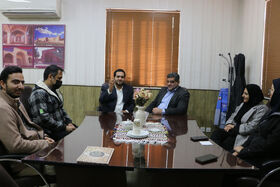 تأکید بر همکاری فرهنگی در دیدار مدیرکل کانون سمنان با فرماندار و امام جمعه سرخه