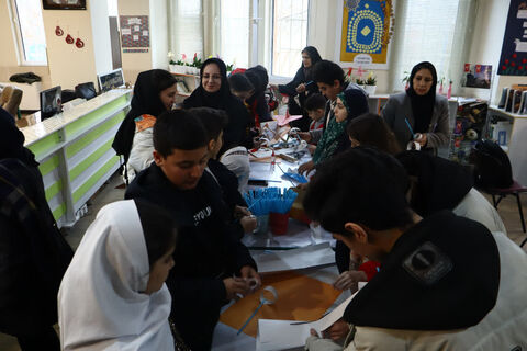 رویداد علمی، فرهنگی «تا ثریا» به مناسبت پرتاب سه ماهواره جمهوری اسلامی ایران به فضا در اداره کل کانون پرورش فکری کودکان و نوجوانان استان آذربایجان غربی