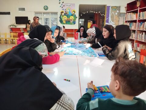 گزارش تصویری/ اجرای از زمین تا ثریا در مراکز کانون همدان