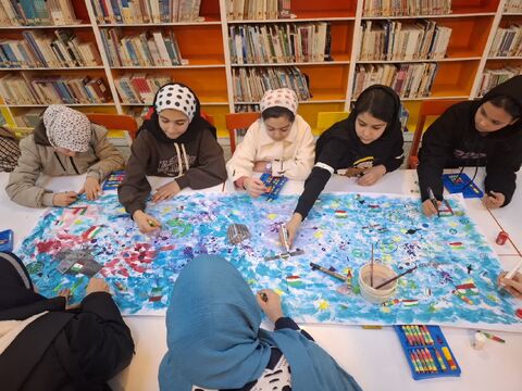 گزارش تصویری/ اجرای از زمین تا ثریا در مراکز کانون همدان