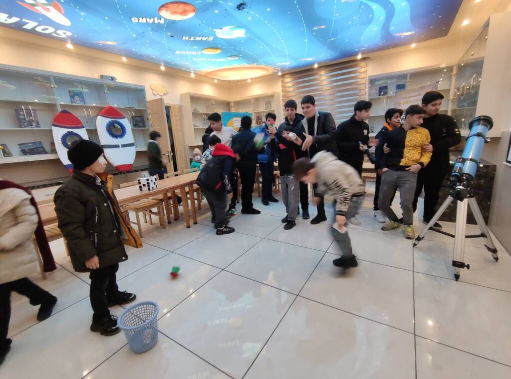 ویژه‌برنامه علمی‌فرهنگی« پرواز تا ثریا» در مرکز شماره 3 تبریز