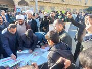 میثاق بصیرت و برادری هم‌زمان با حماسه ۹ دی در بندرترکمن