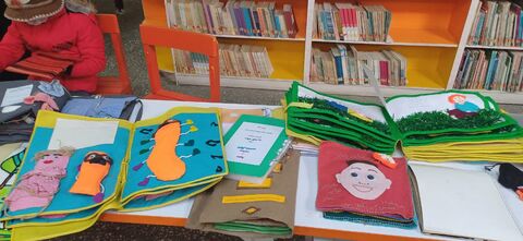 افتتاح نمایشگاه کتاب‌های حسی- لمسی در مرکز 3 همدان