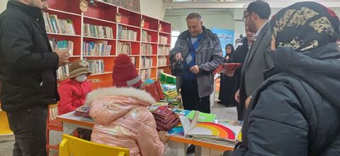 افتتاح نمایشگاه کتاب‌های حسی- لمسی در مرکز 3 همدان