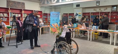 افتتاح نمایشگاه کتاب‌های حسی- لمسی در مرکز 3 همدان