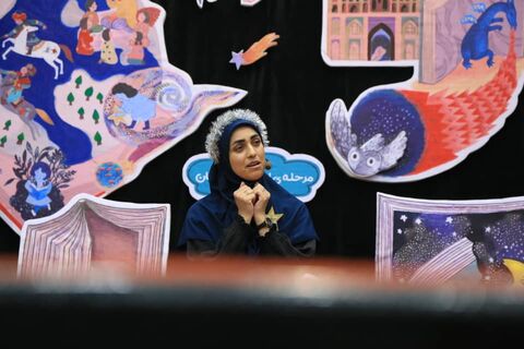 اولین روز مرحله استانی بیست و هفتمین جشنواره بین المللی قصه گویی در هرمزگان از نگاه دوربین