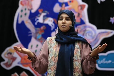 اولین روز مرحله استانی بیست و هفتمین جشنواره بین المللی قصه گویی در هرمزگان از نگاه دوربین(2)