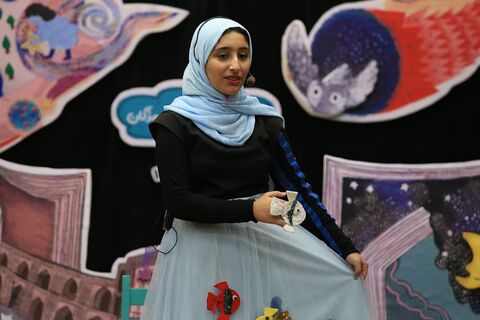 اولین روز مرحله استانی بیست و هفتمین جشنواره بین المللی قصه گویی در هرمزگان از نگاه دوربین(2)