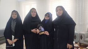 از پدر قرآنی فراهانی همزمان با روز پدر ​​​​​​​تجلیل شد