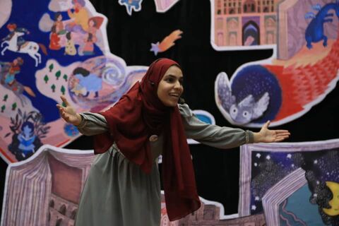 دومین روز مرحله استانی بیست و هفتمین جشنواره بین المللی قصه گویی در هرمزگان از نگاه دوربین(2)