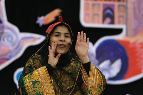 دومین روز مرحله استانی بیست و هفتمین جشنواره بین المللی قصه گویی در هرمزگان از نگاه دوربین(2)