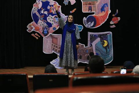 سومین  روز مرحله استانی بیست و هفتمین جشنواره بین المللی قصه گویی در هرمزگان از نگاه دوربین