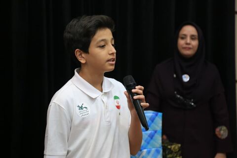 مدال آوران مسابقات جهانی رباتیک در جشنواره بین المللی قصه گویی هرمزگان تجلیل شدند