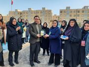 تجلیل مدیر عامل کانون کشور از مربی کرمانشاهی برگزیده رویداد ثامر