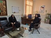 نشست هم‌افزایی مسئول مرکز چناران و رئیس اداره فرهنگ و ارشاد اسلامی شهرستان