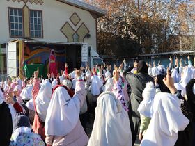 پیک امید کانون؛ روایت امید و نشاط در مدارس حاشیه شهر گرگان