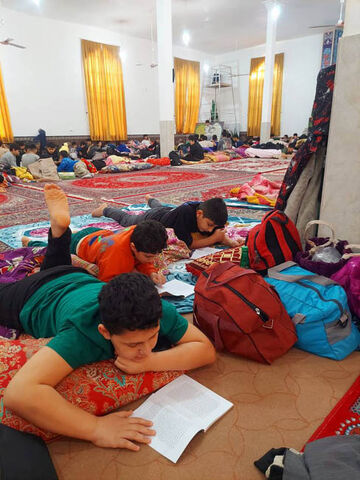 اعتکاف دانش‌آموزی در پارس‌آباد با برنامه‌های فرهنگی همراه شد