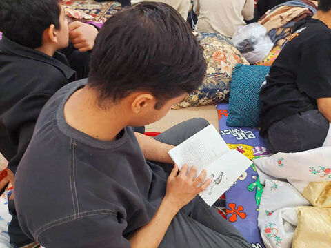 اعتکاف دانش‌آموزی در پارس‌آباد با برنامه‌های فرهنگی همراه شد