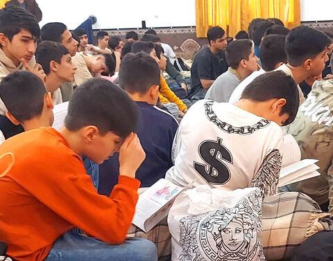 اعتکاف دانش‌آموزی در پارس‌آباد با برنامه‌های فرهنگی همراه شد