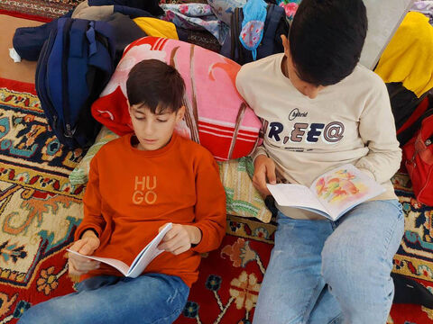 اعتکاف دانش‌آموزی در پارس‌آباد با برنامه‌های فرهنگی همراه شد