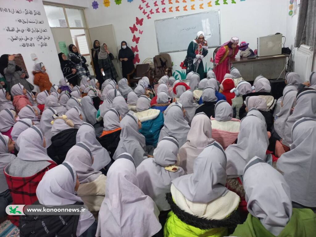 پیک امید کانون؛ روایت امید و نشاط در مدارس حاشیه شهر گرگان