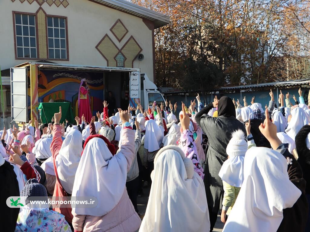 پیک امید کانون؛ روایت امید و نشاط در مدارس حاشیه شهر گرگان