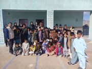 جشن میلاد امام علی(ع) و روز پدر به میزبانی مراکز سیار کانون سیستان و بلوچستان در روستا