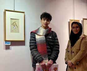 اثرعضو انجمن تصویرگران نوجوان کانون در نمایشگاه «فصل اول»