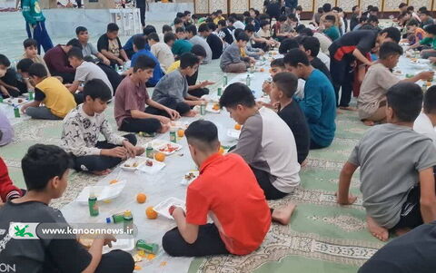 حضور فعال اعضا و مربیان کانون استان بوشهر در مراسم اعتکاف