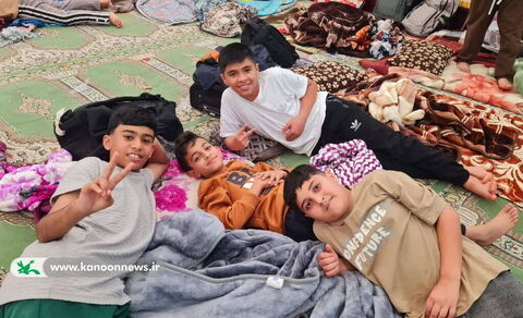 حضور فعال اعضا و مربیان کانون استان بوشهر در مراسم اعتکاف