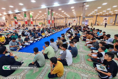 حضور فعال اعضا و مربیان کانون استان بوشهر در مراسم اعتکاف