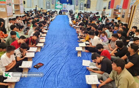 حضور فعال اعضا و مربیان کانون استان بوشهر در مراسم اعتکاف