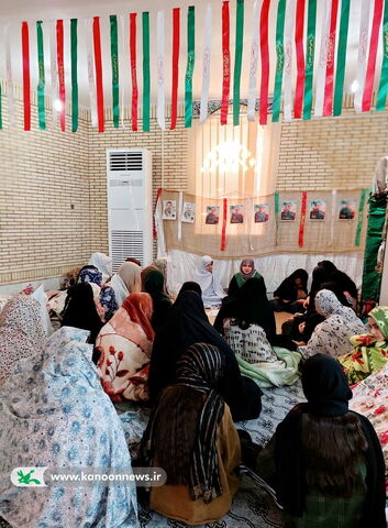 حضور فعال اعضا و مربیان کانون استان بوشهر در مراسم اعتکاف