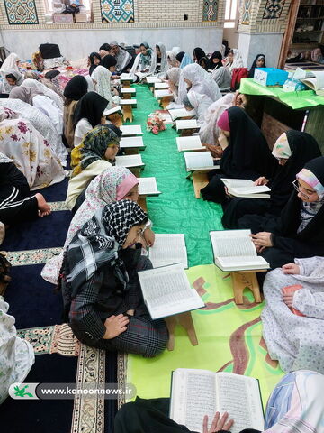 حضور فعال اعضا و مربیان کانون استان بوشهر در مراسم اعتکاف