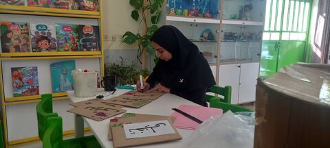 حضور  مدیرکل و مربیان کانون فارس در جمع معنوی معتکفین