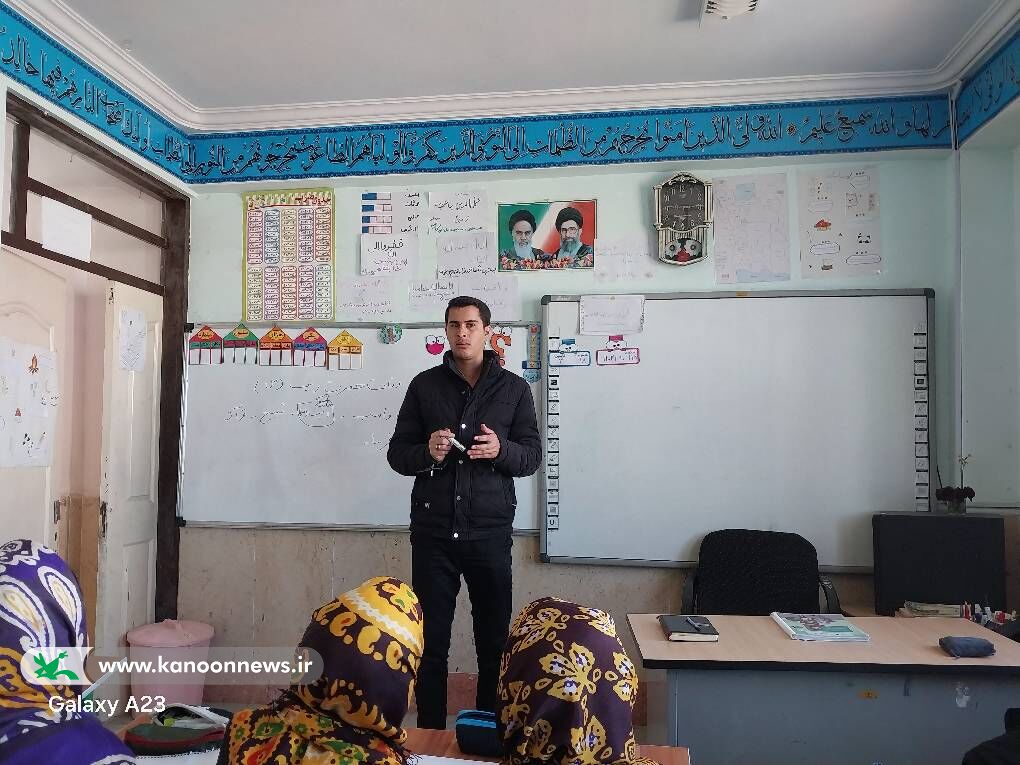 آشنایی کودکان روستای گامیشلی شهرستان گمیشان، با شخصیت حضرت زینب(س)