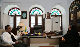 دیدار مدیران کل کانون پرورش فکری و میراث فرهنگی استان بوشهر