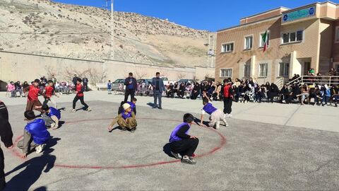 آیین اختتامیه جشنواره بازی های بومی محلی استان ایلام