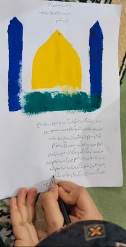 کرمانشاه.  سرپل‌ذهاب.  اعتکاف