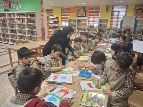 چند نما از فعالیت‌های زمستانی مراکز فرهنگی و هنری کانون استان قزوین