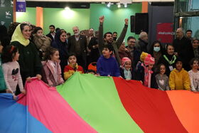 استقبال کودکان و نوجوانان از دهمین جشنواره ملی اسباب‌بازی کانون