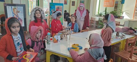 نمایی از فعالیت‌های زمستانی مراکز فرهنگی و هنری کانون پرورش فکری کودکان و نوجوانان استان البرز