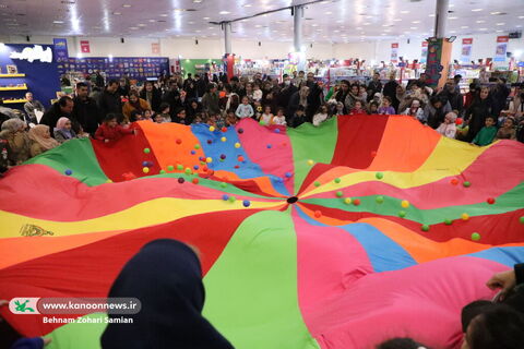 استقبال کودکان و نوجوانان از دهمین جشنواره ملی اسباب‌بازی کانون